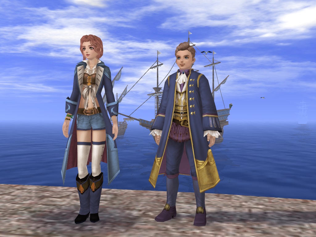 航海王子の執務服、ある航海士の仕事服